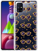 Hoesje Geschikt voor Samsung Galaxy M51 Zonnebrillen