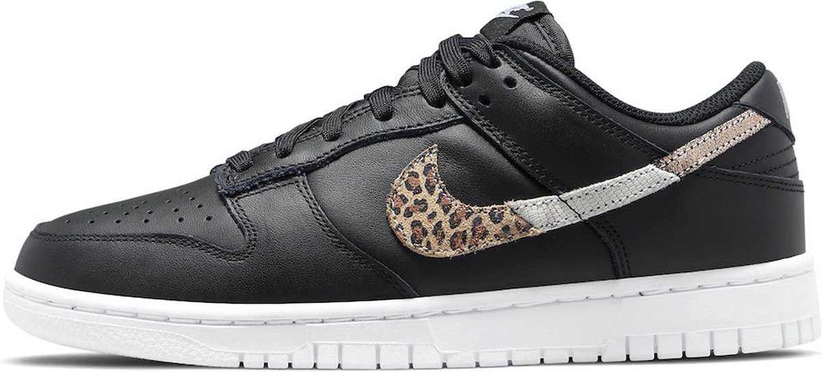 Nike Dunk Zwart/Wit/Tijgerprint/Glitter