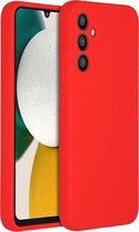 Accezz Hoesje Geschikt voor Samsung Galaxy A34 (5G) Hoesje Siliconen - Accezz Liquid Silicone Backcover - Rood