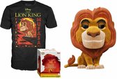 Disney - Bobble Head POP N° xx - Mufasa + Tee (M)