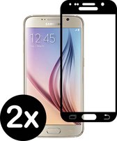 Smartphonica Screenprotector voor Samsung Galaxy S6 Edge van glas - 2 stuks / Normaal geschikt voor Samsung Galaxy S6 Edge