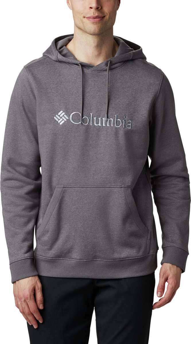 Columbia CSC Hoodie - Trui Heren - Outdoortrui - Truien Heren Volwassenen - Grijs - Maat S
