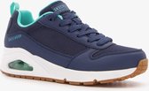 Skechers Uno Inside Matters dames sneakers blauw - Maat 40 - Extra comfort - Memory Foam