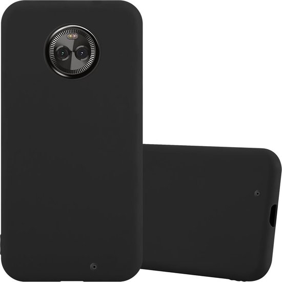 Coque Cadorabo pour Motorola MOTO X4 en CANDY BLACK - Coque de protection  en silicone... | bol.com