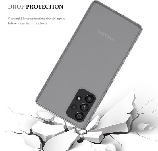 Coque Cadorabo pour Samsung Galaxy A53 5G en COMPLÈTEMENT TRANSPARENT - Coque de protection en silicone TPU souple