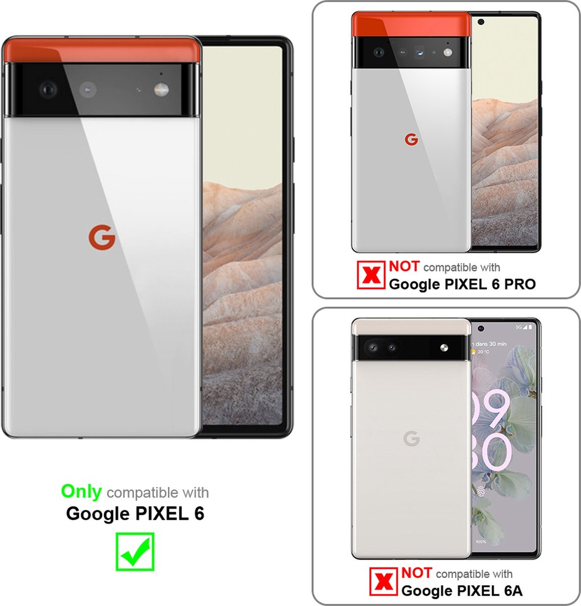 Cadorabo Custodia Morbida TPU Per Google Pixel 2 XL - Colore Frost Rosso, Sottile E Antiurto Con Bordo Rialzato
