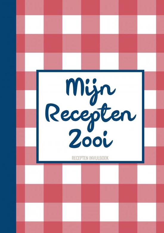 Verjaardagscadeau - Recepten Invulboek - Receptenboek -