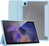 Dux Ducis - Housse pour tablette compatible avec Samsung Galaxy Tab A8 (2021) - Série Toby - Étui à trois volets - Blauw