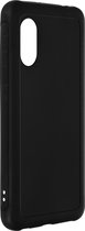 Geschikt voor Samsung Galaxy Xcover 5 Case Sterk Soepel en Flexibel Siliconegel Zwart