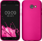 kwmobile telefoonhoesje geschikt voor Samsung Galaxy A5 (2017) - Hoesje voor smartphone - Back cover in metallic roze