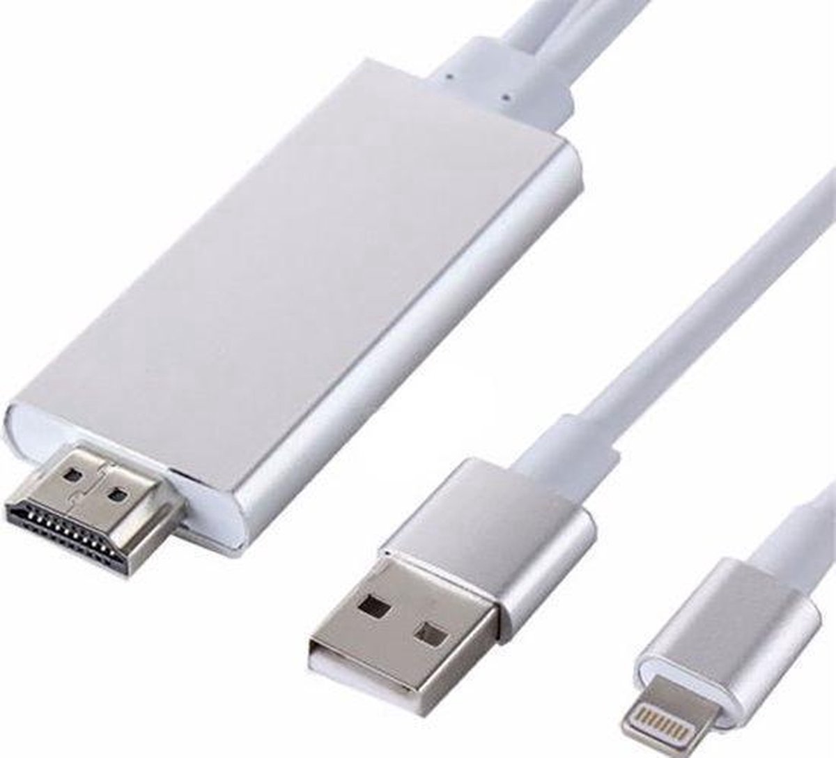 Adaptateur Techvavo® Lightning vers HDMI - Convertisseur AV HD TV