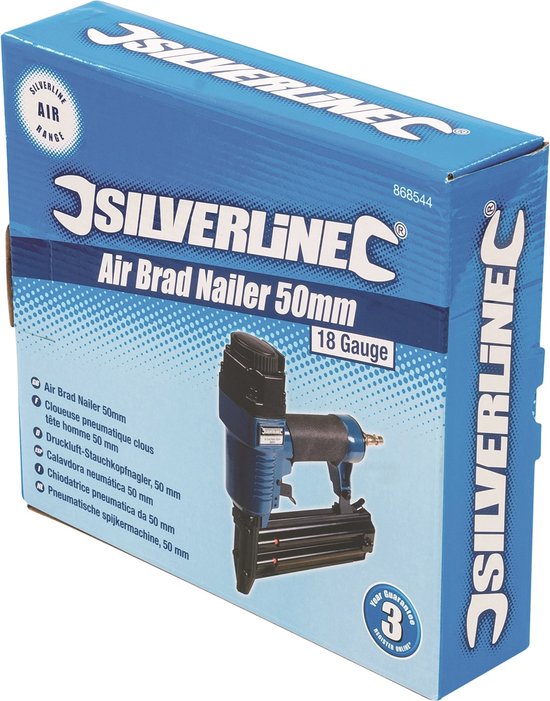 Silverline Pneumatische spijkermachine 50mm