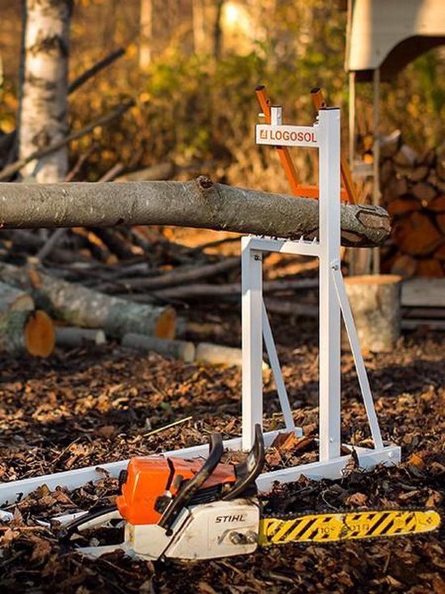 Chevalet pour couper du bois de chauffage Smart-Holder