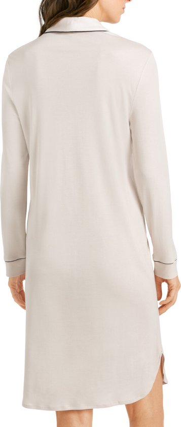 Hanro manches longues - chemise de nuit - 90 cm de long Cotton Deluxe