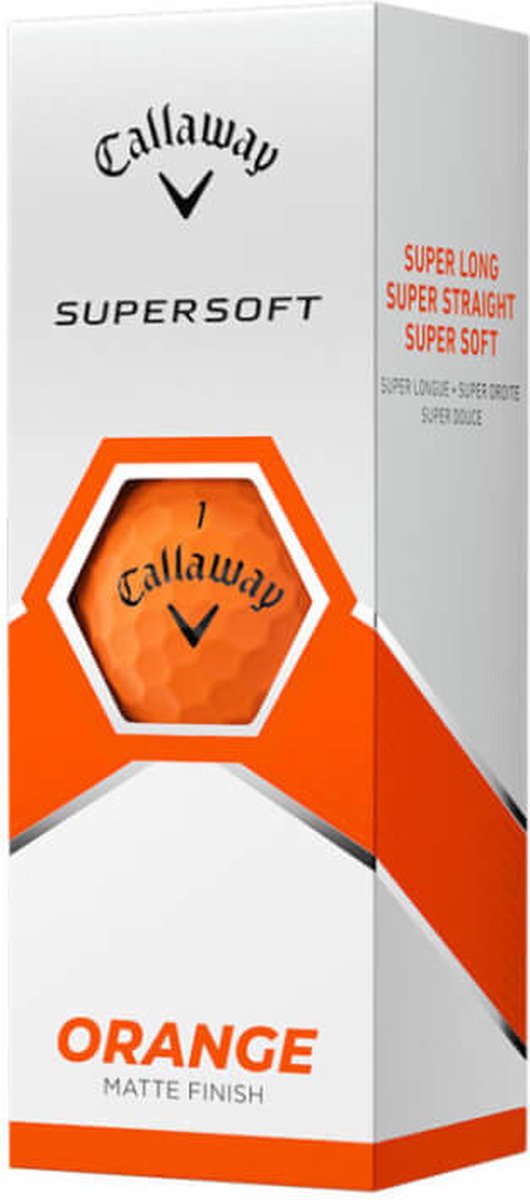 Callaway SuperSoft 2023 Golfballen - Oranje - 12 Stuks van Callaway — afbeelding 2