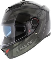 Shark Spartan Gt Pro Ritmo Carbon Carbon Anthracite Chrom DAU S - Maat S - Helm