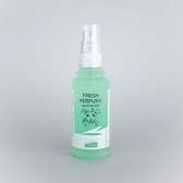 Hondenparfum Spray in 4 geuren - Greenfields - Alchoholvrije en PH Neutrale formule tegen onaangename geurtjes - 75 ml - Fresh