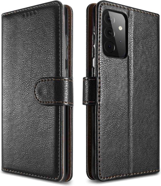 Motorola Moto G77/G67 Portemonnee Hoesje met Standaard - Bruin