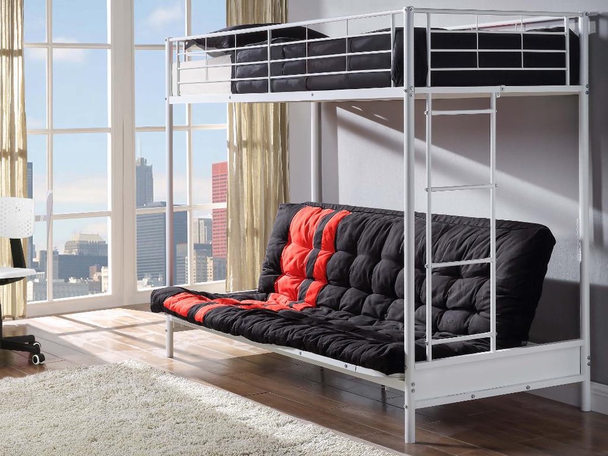 Meubel Square NOX wandkapstok - Hangend aan de muur - Antraciet/Eiken