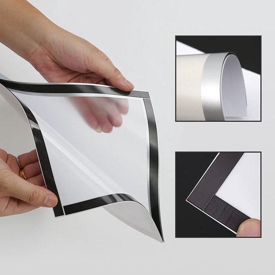 Magnetische Zeichen-Halter-klebende Rückseite, 3-Pack-Magnet Magnetische Zeichen-Halter-klebende Rückseite, 3-Pack-Magnet