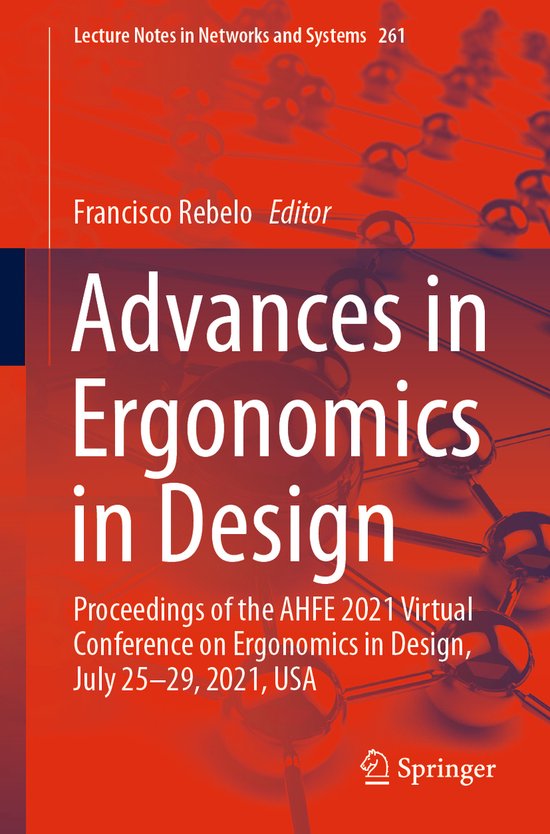 Lecture Notes in Networks and Systems261- Advances in Ergono ... - cover