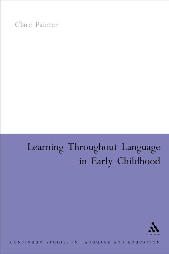 Learning Through Language In Early Childhood - cover