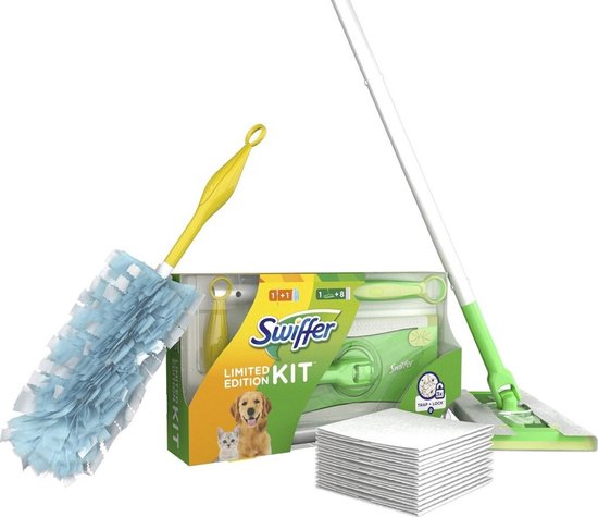 Swiffer Duster Kit (handtag + 5 refiller) l Städartiklar l