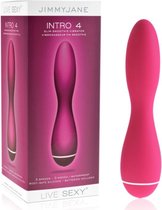 Jimmyjane - intro 4 slim smoothie vibrator - koppelvibrator - partner vibrator - koppel sex speeltje - sex toys couples - roze / sex / erotiek toys