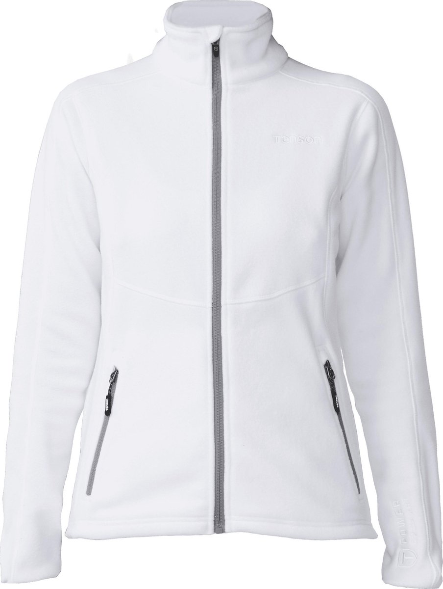 Tenson Miracle W Fleece Vest Dames Wit Maat XXL