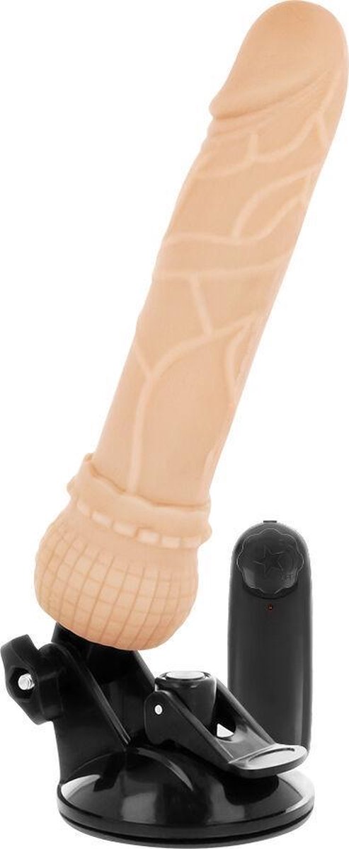 BASECOCK | Basecock Realistic Vibrator Remote Control Flesh 19.5cm