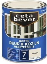CetaBever Buiten Deur & Kozijn Meester Beits - Zijdeglans - Ral 9001 - 750 ml