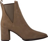 Unisa Kilman Enkellaarsjes - Enkelboots - Dames - Taupe - Maat 40