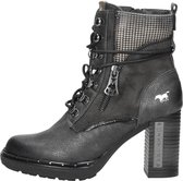 Mustang dames veterboot - Antraciet - Maat 42