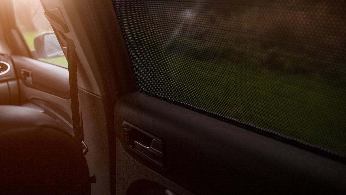 Little Luca Car Sunshade - statisch zonnescherm auto - 50x50 cm