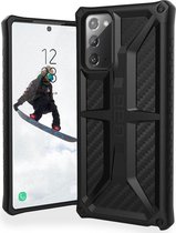 Urban Armor Gear Monarch Samsung Galaxy Note 20 Hoesje Carbon Fiber