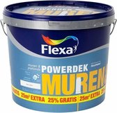 5. Flexa Powerdek Muren & Plafonds 9001 10 L + 25%