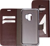 Mobiparts Classic Wallet Case Samsung Galaxy S9 Brown