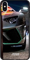 iPhone Xs Max Hoesje TPU Case - Lamborghini #ffffff