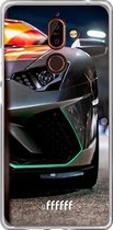 Nokia 7 Plus Hoesje Transparant TPU Case - Lamborghini #ffffff