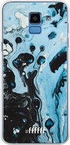 Samsung Galaxy J6 (2018) Hoesje Transparant TPU Case - Melted Opal #ffffff