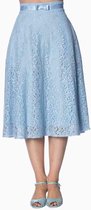 Dancing Days Lange rok -M- Love Lace Blauw