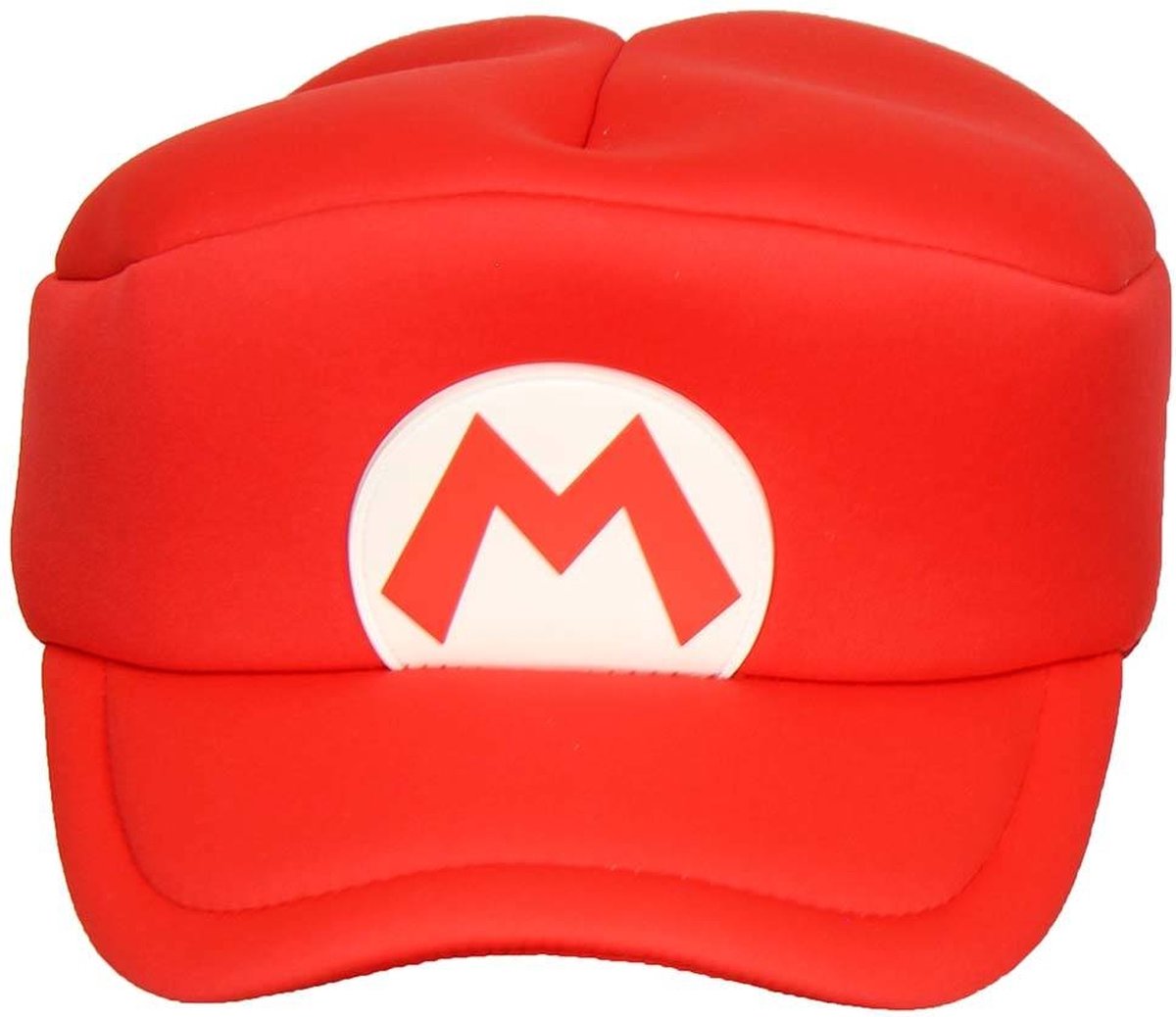 Mario Cosplay Cap Pet voor Volwassenen Rood/Wit  - Officiële Merchandise - Super Mario