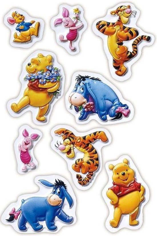 Disney 3d Winnie The Pooh Junior 9-delig bol.com