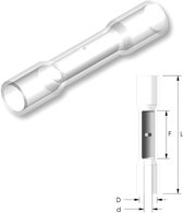 Tirex - Doorverbinder krimp waterdicht 0,25 ~ 0,34mm² 100st.
