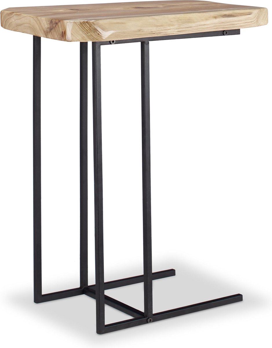 Bijzettafel 2 Etages Rotan 41x52 cm aanbieding bij Xenos