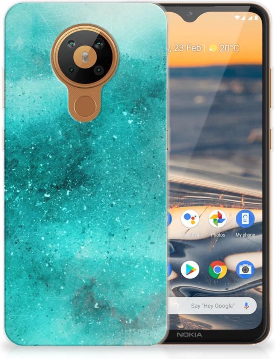 Hoesje maken Nokia 5.3 Painting Blue