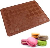 Macarons Bakmat, 48 stuks per vorm - Siliconen+ Recept