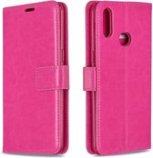 Huawei Y6p hoesje book case roze