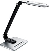 LED Bureaulamp - Aigi Eindy - 8W - Natuurlijk Wit 5000K - Dimbaar - Mat Zilver - BES LED
