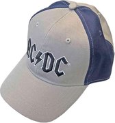 AC/DC - Black Logo Baseball pet - Grijs/Blauw